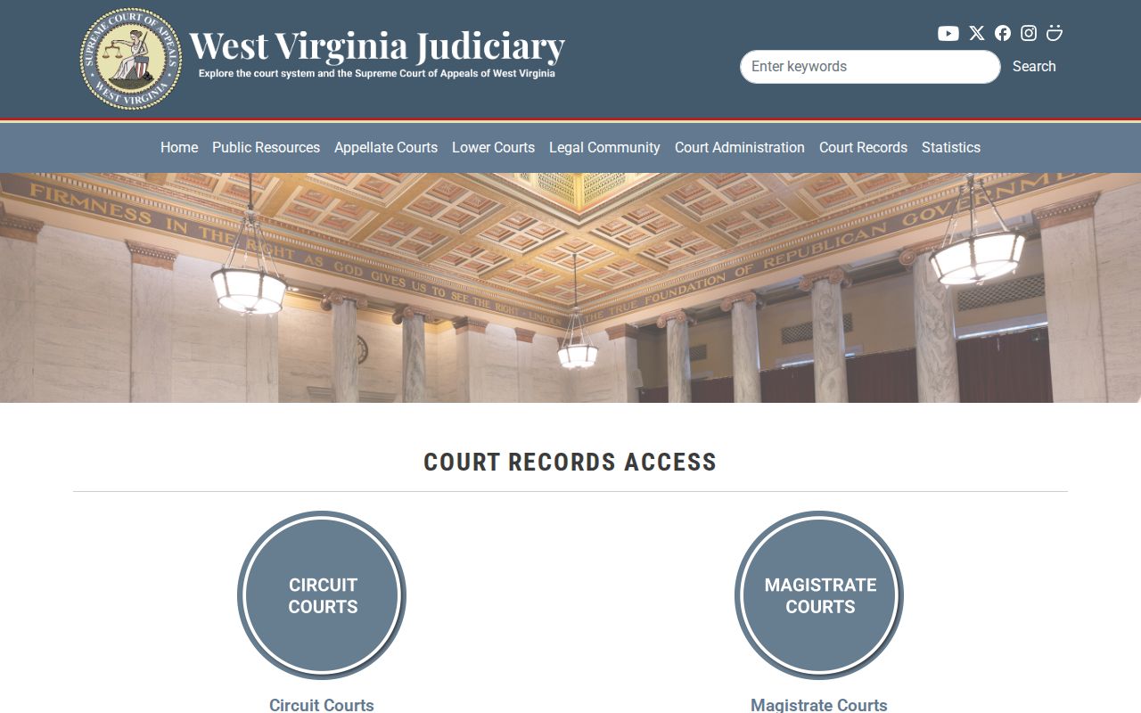 Harrison County 72-hour release verification through West Virginia court records